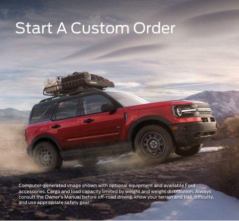 Start a custom order | Denton Ford in Denton MD