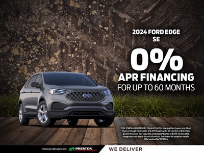 0% APR for 60 Mo.