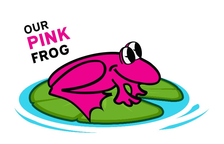 Pink Preston Frog