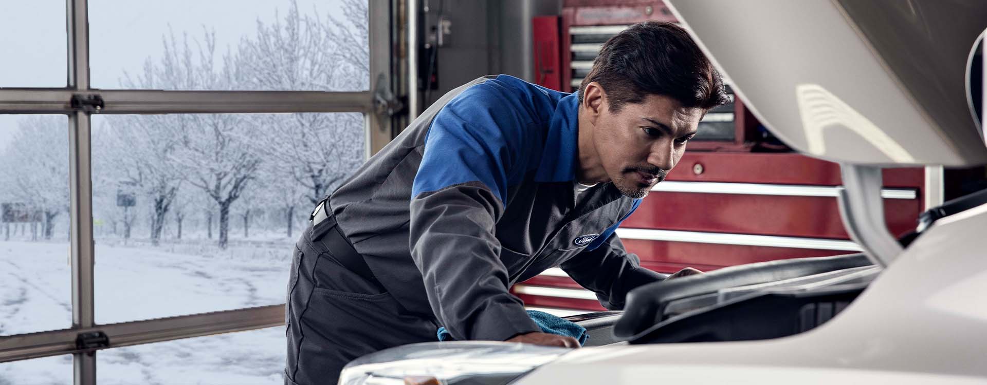 safe snow driving advice Denton MD