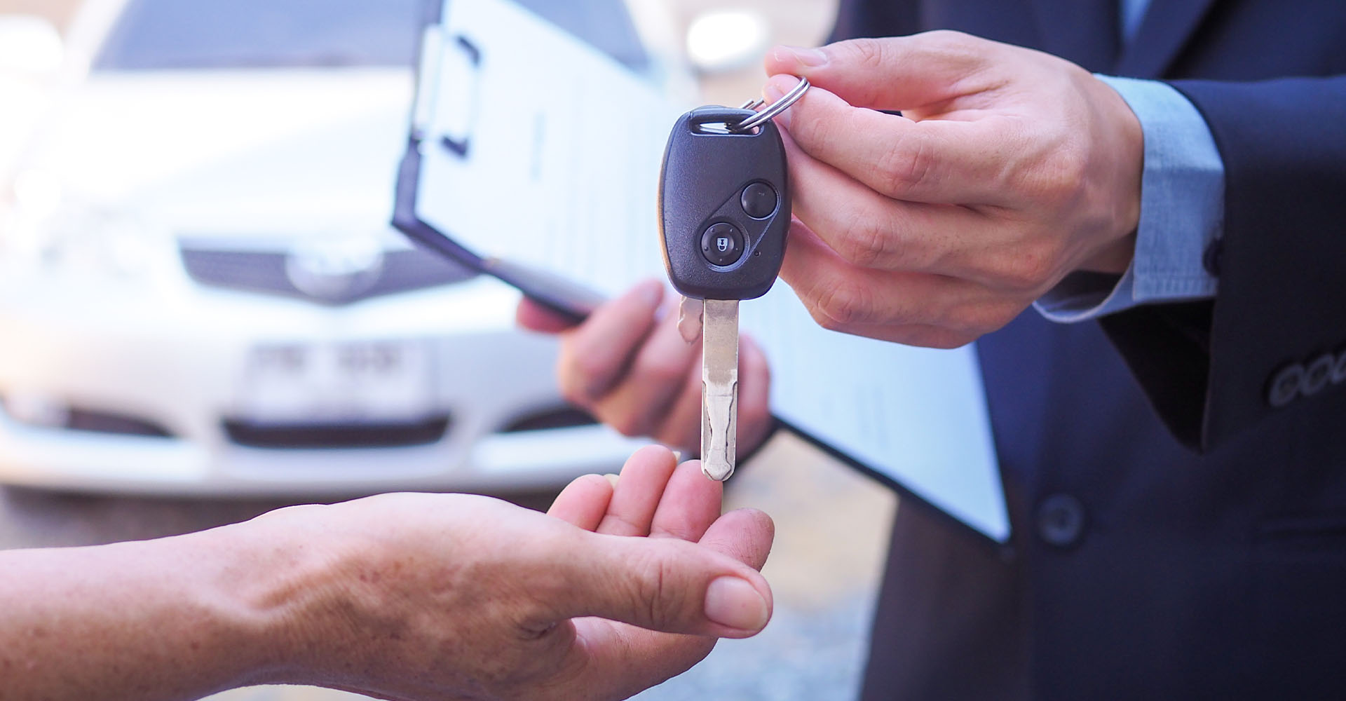 when buying or leasing a new car