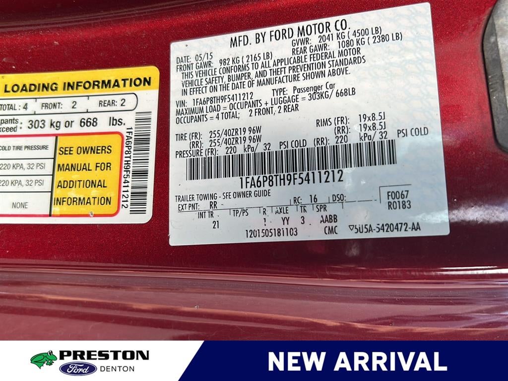 2015 Ford Mustang EcoBoost - Photo 8