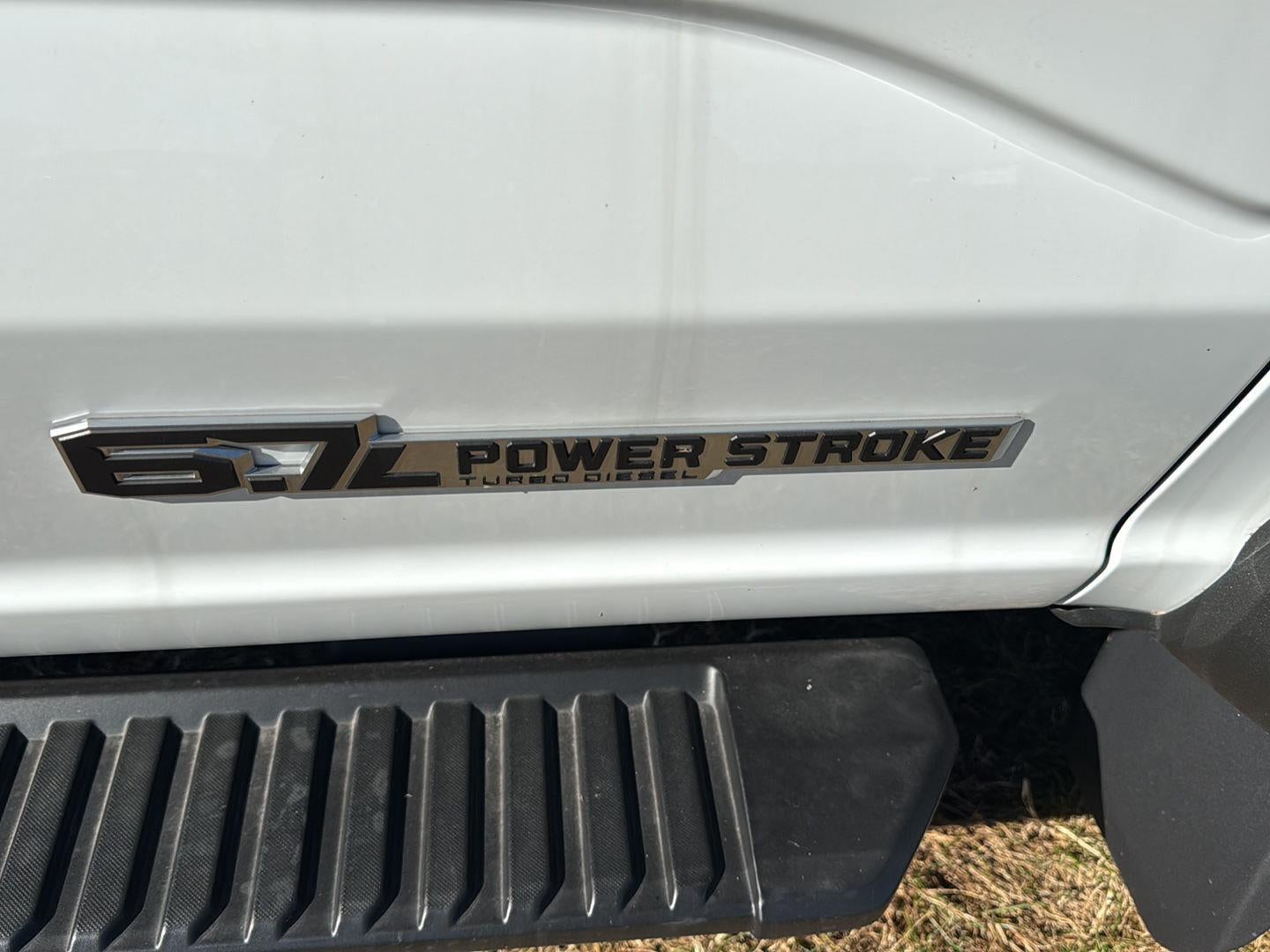 2024 Ford Super Duty F-450 DRW 12' RUGBY HEAVY DUTY STAKELESS LANDSCAPE BODY, 48" SOLID BARN DOORS, MANUAL TARP, 36" FULL CAB SHIELD, DROP DOWN COMBO HITCH 2 5/15