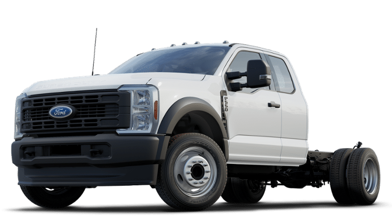 2024 Ford Super Duty F-550 DRW 12' RUGBY HEAVY DUTY STAKELESS LANDSCAPE BODY, 48" BARN DOORS, MANUAL TARP, 36' FULL CAB SHIELD, DROP DOWN COMBO HITCH 2 5/16"