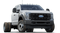 2024 Ford Super Duty F-550 DRW 12' RUGBY HEAVY DUTY STAKELESS LANDSCAPE BODY, 48" BARN DOORS, MANUAL TARP, 36' FULL CAB SHIELD, DROP DOWN COMBO HITCH 2 5/16"