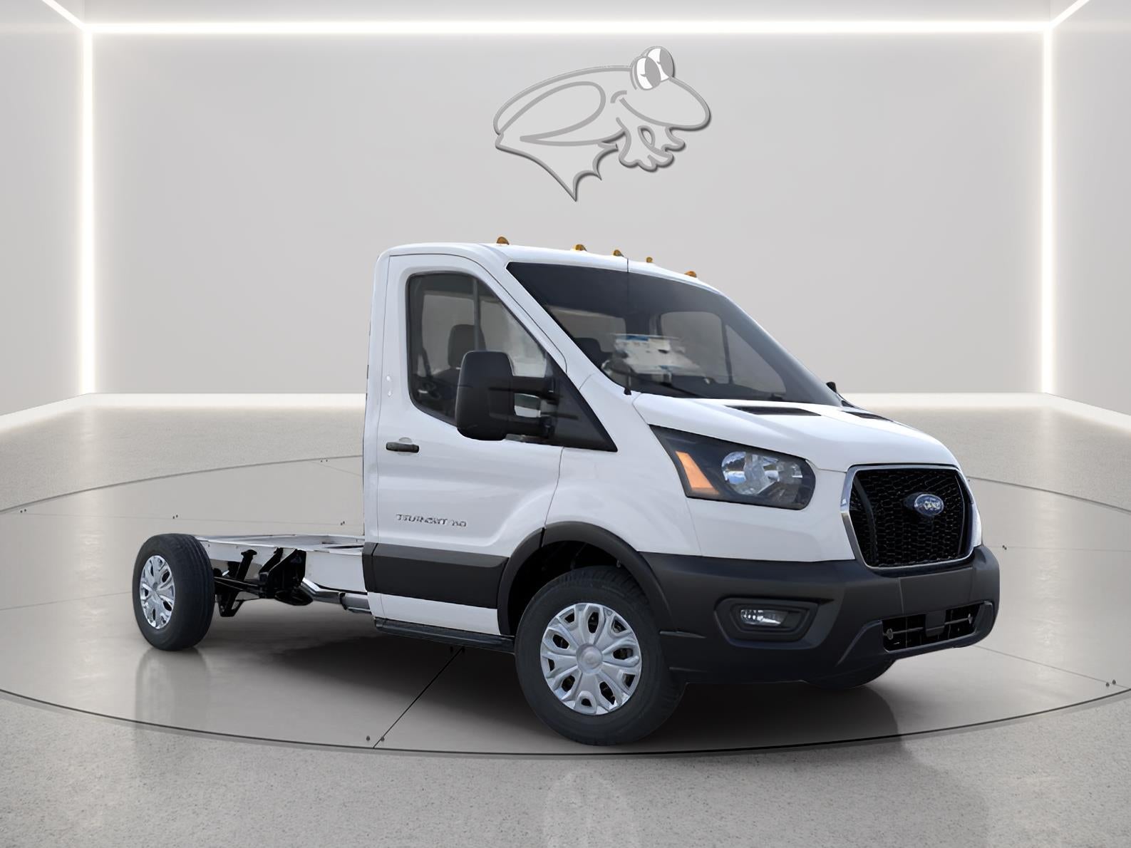 2025 Ford Transit Cutaway 12'DEJANA DURACUBE ALUMINUM VAN BODY, ROLL UP DOOR