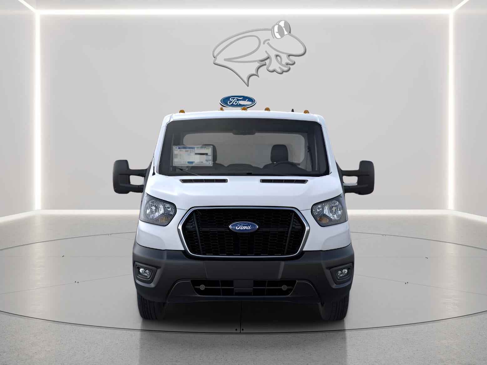 2025 Ford Transit Cutaway 12'DEJANA DURACUBE ALUMINUM VAN BODY, ROLL UP DOOR