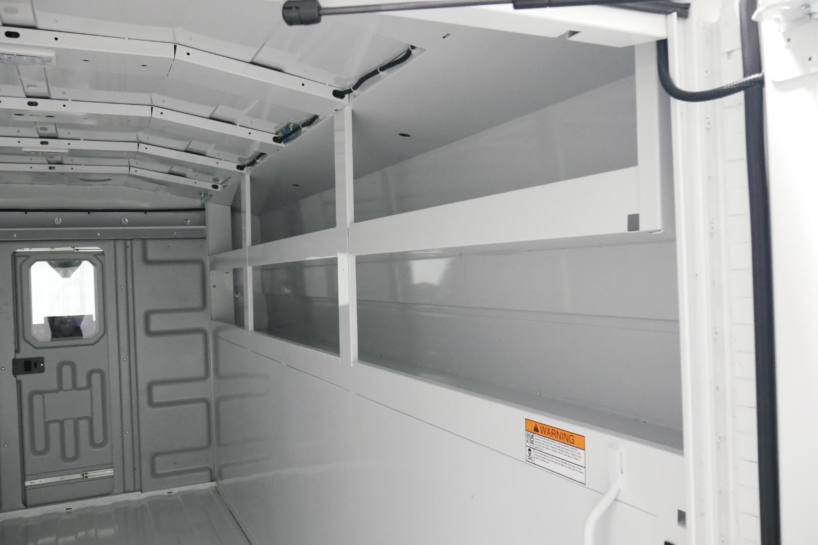 2024 Ford Transit Cutaway 10' KNAPHEIDE KUV BODY, LOW ROOF, ELECTRIC LOCKS, CLASS V HITCH, 3 BOW LADDER RACK