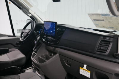 2024 Ford Transit Cutaway 10' KNAPHEIDE KUV BODY, LOW ROOF, ELECTRIC LOCKS, CLASS V HITCH, 3 BOW LADDER RACK