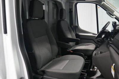 2024 Ford Transit Cutaway 10' KNAPHEIDE KUV BODY, LOW ROOF, ELECTRIC LOCKS, CLASS V HITCH, 3 BOW LADDER RACK