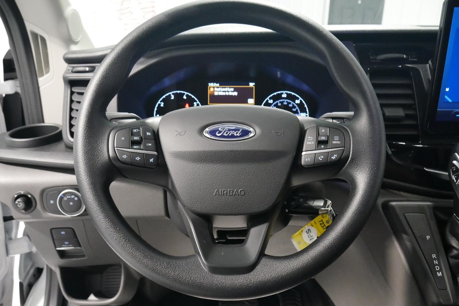 2024 Ford Transit Cutaway 10' KNAPHEIDE KUV BODY, LOW ROOF, ELECTRIC LOCKS, CLASS V HITCH, 3 BOW LADDER RACK