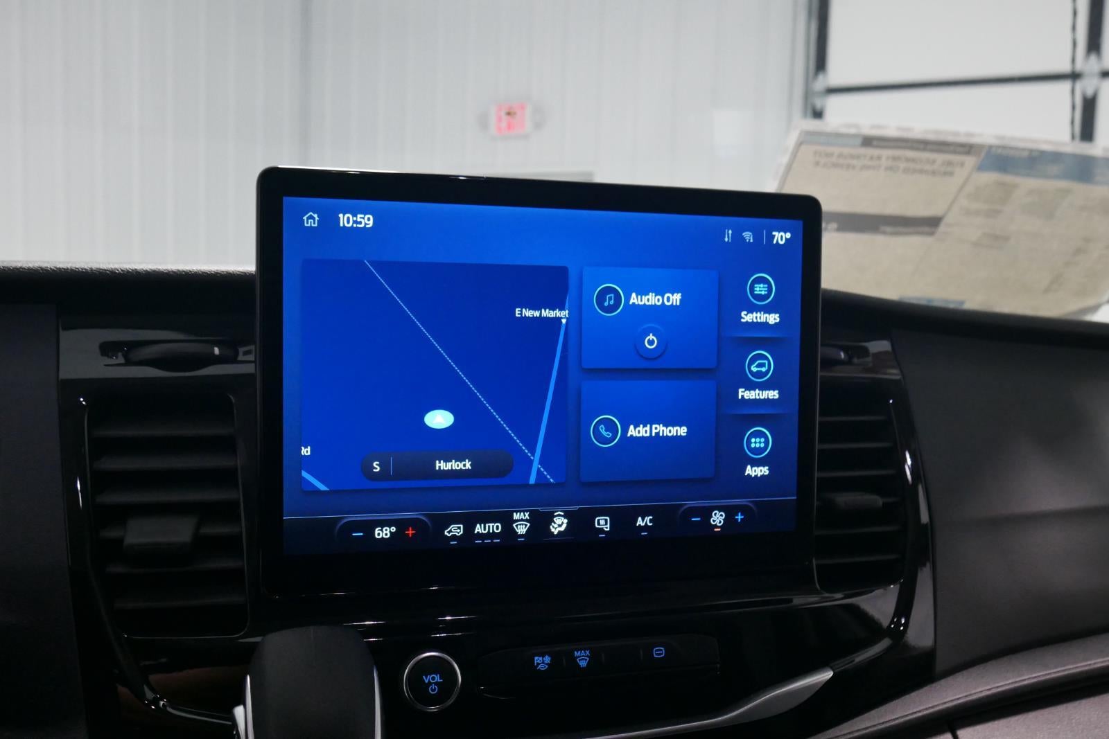 2024 Ford Transit Cutaway 10' KNAPHEIDE KUV BODY, LOW ROOF, ELECTRIC LOCKS, CLASS V HITCH, 3 BOW LADDER RACK