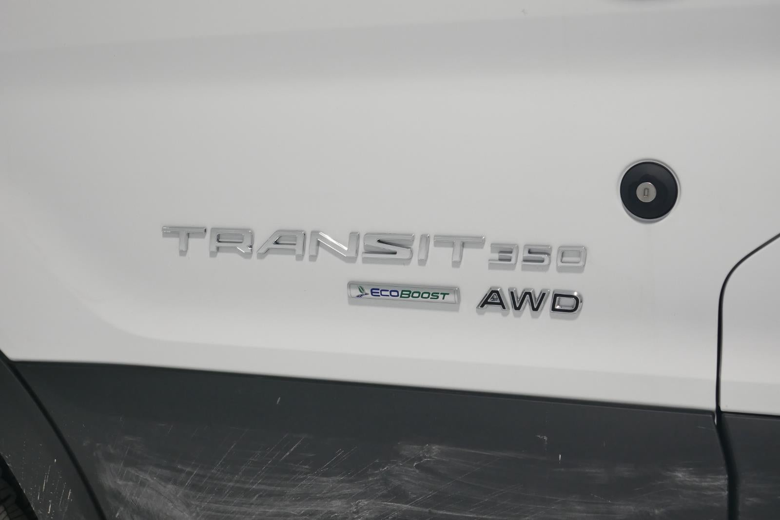 2024 Ford Transit Cutaway 10' KNAPHEIDE KUV BODY, LOW ROOF, ELECTRIC LOCKS, CLASS V HITCH, 3 BOW LADDER RACK