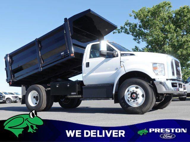 2025 Ford F-650 Straight Frame Gas 12' RUGBY HEAVY DUTY LANDSCAPE BODY, MAUAL TARP, 48" UNDERBODY TOOL BOX