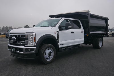 2026 Ford Super Duty F-550 DRW 12' RUGBY HEAVY DUTY LANDSCAPER, MAUNAL TARP, 48'" BARN DOORS, COMBO HITCH