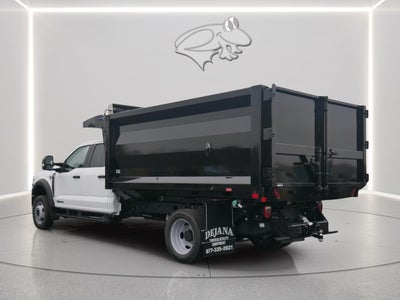 2026 Ford Super Duty F-550 DRW 12' RUGBY HEAVY DUTY LANDSCAPER, MAUNAL TARP, 48'" BARN DOORS, COMBO HITCH