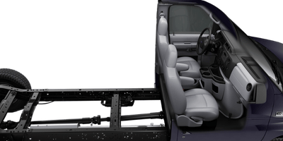 2026 Ford E-Series Cutaway 10' KNAPHEIDE KUV UTILITY VAN, MASTER LOCKING SYSTEM, CLASS V HITCH, 3 BOW LADDER RACK