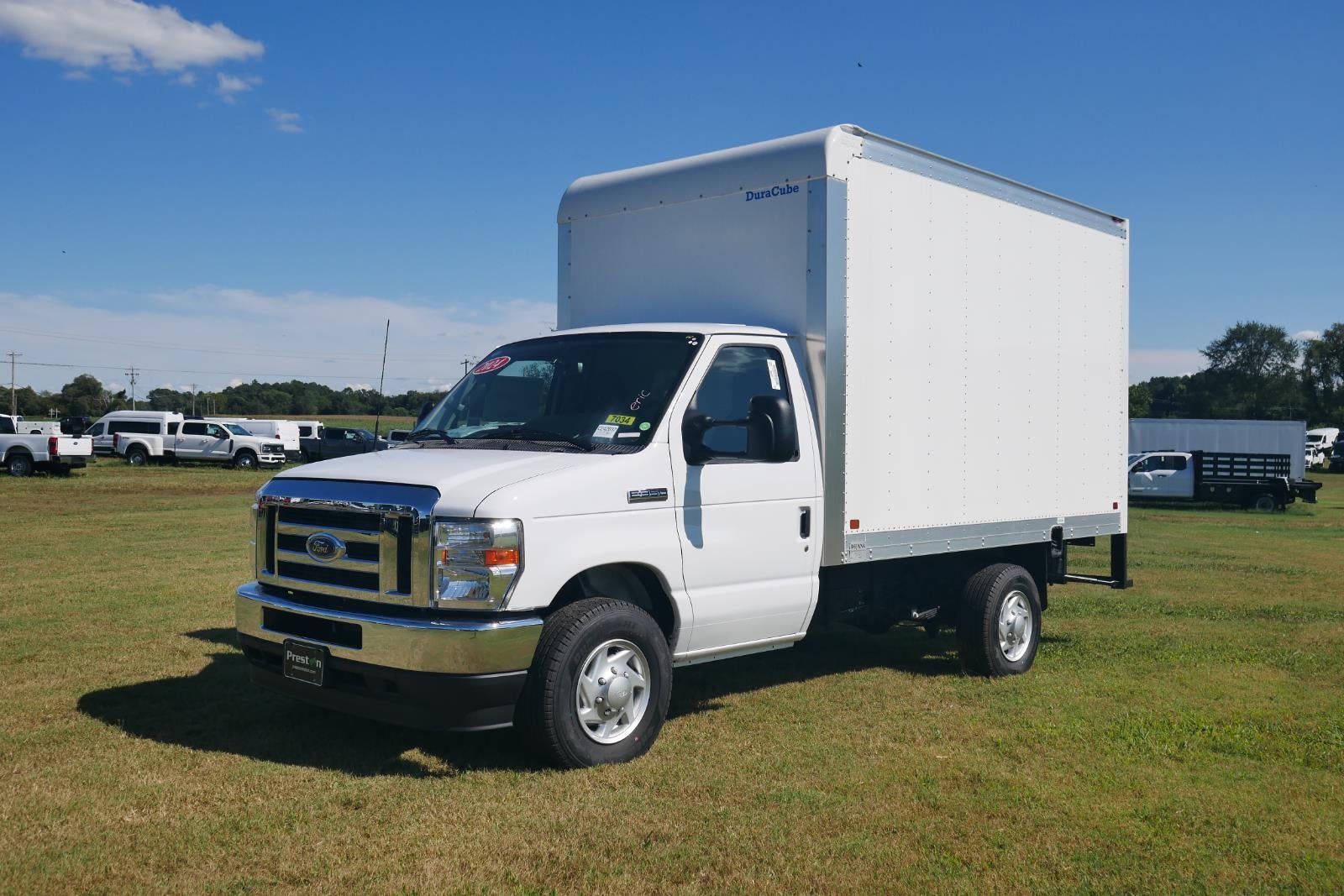 2025 Ford E-Series Cutaway 12' DEJANA DURA CUBE VAN BODY, ROLL UP