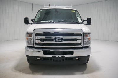 2026 Ford E-Series Cutaway E-350 10FT KNAPHEIDE KUV ENCLOSED SERVICE BODY, MASTER LOCK SYSTEM CLASS V HITCH 3 BOW LADDER RACK