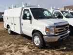 2026 Ford E-Series Cutaway E-350 10FT KNAPHEIDE KUV ENCLOSED SERVICE BODY, 3 BOW LADDER RACK CLASS V HITCH MASTER LOCK SYSTEM