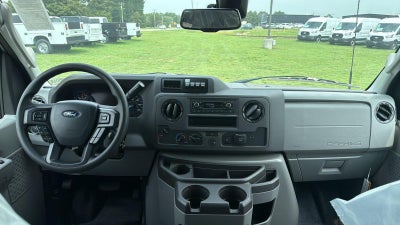 2027 Ford E-Series Cutaway 10' KNAPHEIDE KUV LOW ROOF ENCLOSED SERVICE BODY, MASTER LOCK SYSTEM, CLASS V HITCH, 3 BOW LADDER RACK