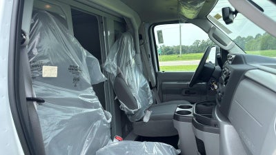 2027 Ford E-Series Cutaway 10' KNAPHEIDE KUV LOW ROOF ENCLOSED SERVICE BODY, MASTER LOCK SYSTEM, CLASS V HITCH, 3 BOW LADDER RACK