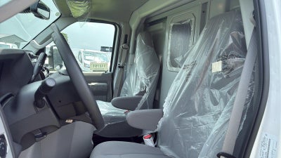 2027 Ford E-Series Cutaway 10' KNAPHEIDE KUV LOW ROOF ENCLOSED SERVICE BODY, MASTER LOCK SYSTEM, CLASS V HITCH, 3 BOW LADDER RACK
