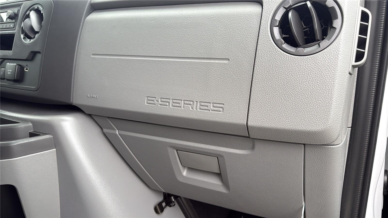 2027 Ford E-Series Cutaway 12' DURA-CUBE MAX FRP ENCLOSED SERVICE BODY, POWER LOCKS, 3 BOX LADDER RACK, BACK UP CAMERA