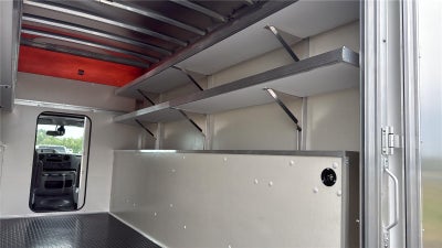 2027 Ford E-Series Cutaway 12' DURA-CUBE MAX FRP ENCLOSED SERVICE BODY, POWER LOCKS, 3 BOX LADDER RACK, BACK UP CAMERA