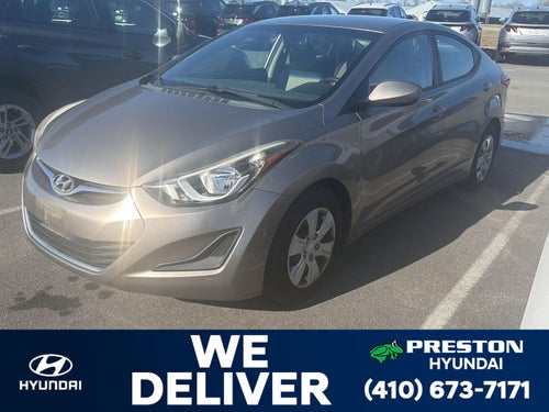 2016 Hyundai Elantra SE