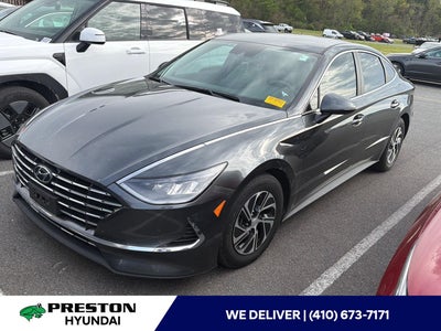 2021 Hyundai Sonata Hybrid Blue
