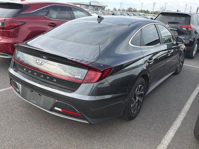 2021 Hyundai Sonata Hybrid Blue