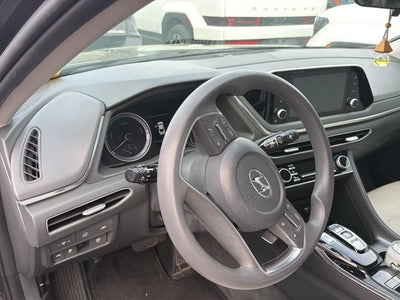 2021 Hyundai Sonata Hybrid Blue