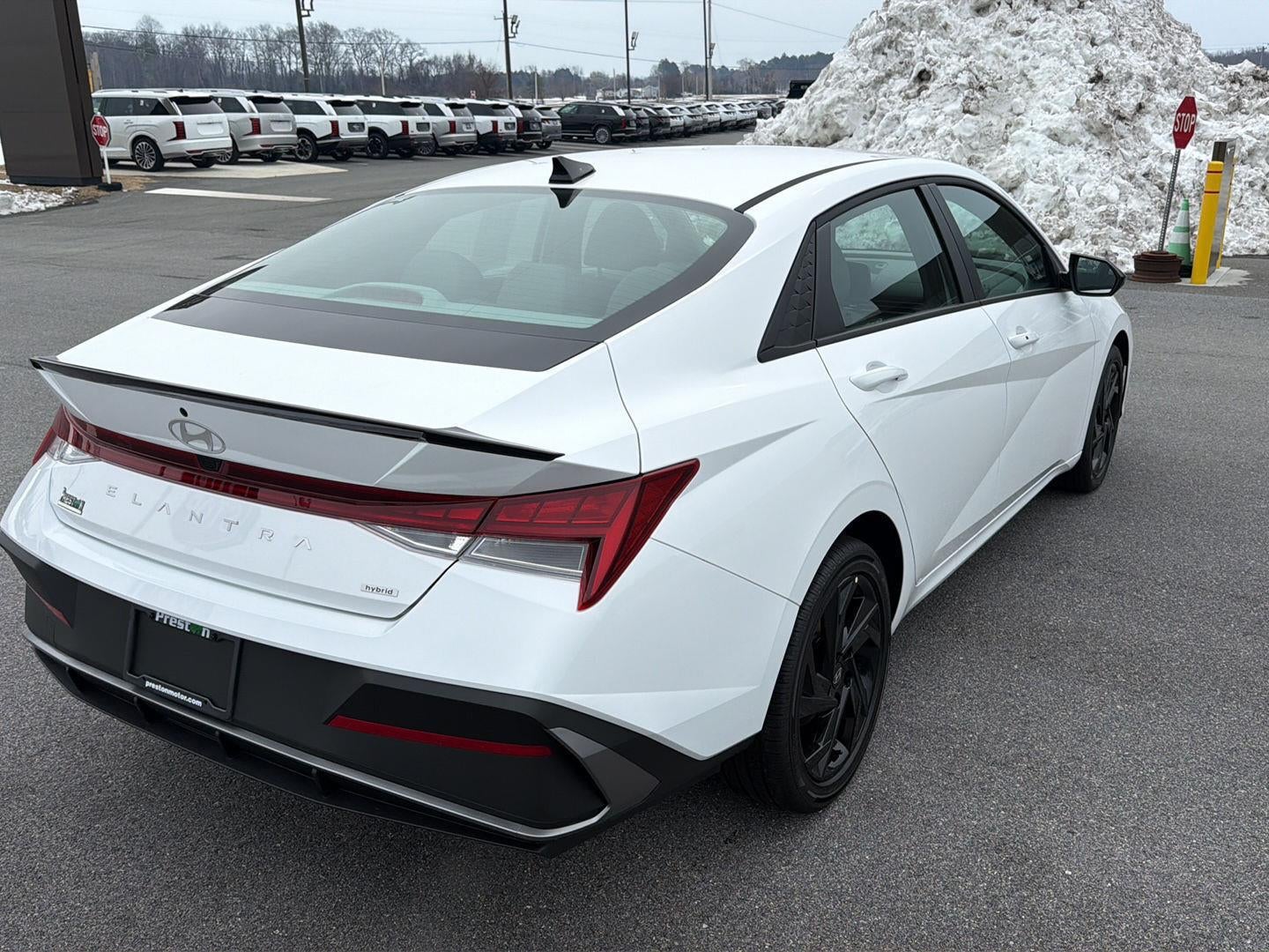 2026 Hyundai ELANTRA HYBRID BLUE