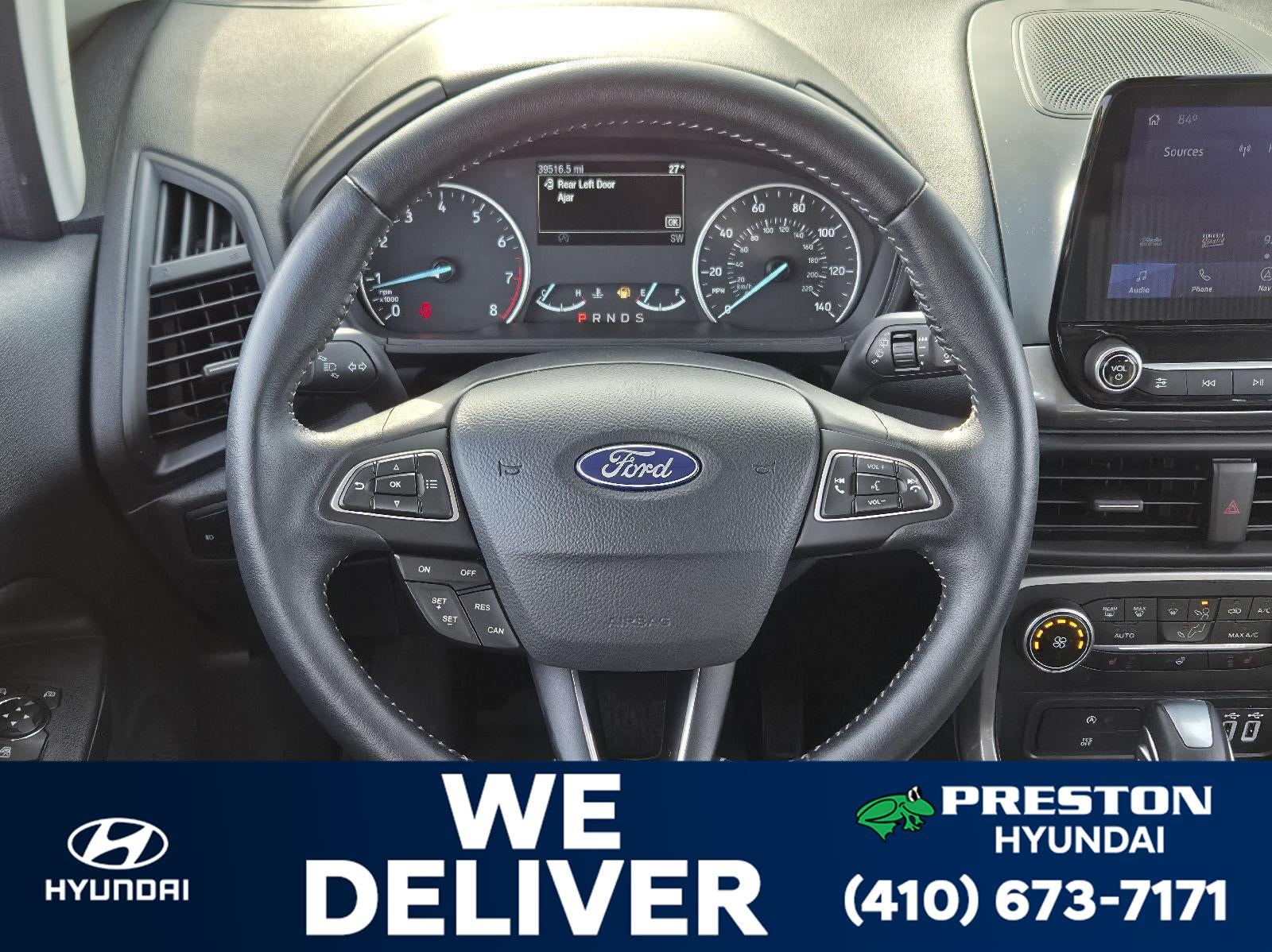 2020 Ford EcoSport SES