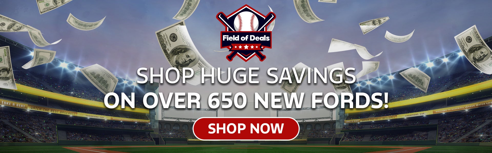 Huge Savings on Over 600 New Fords