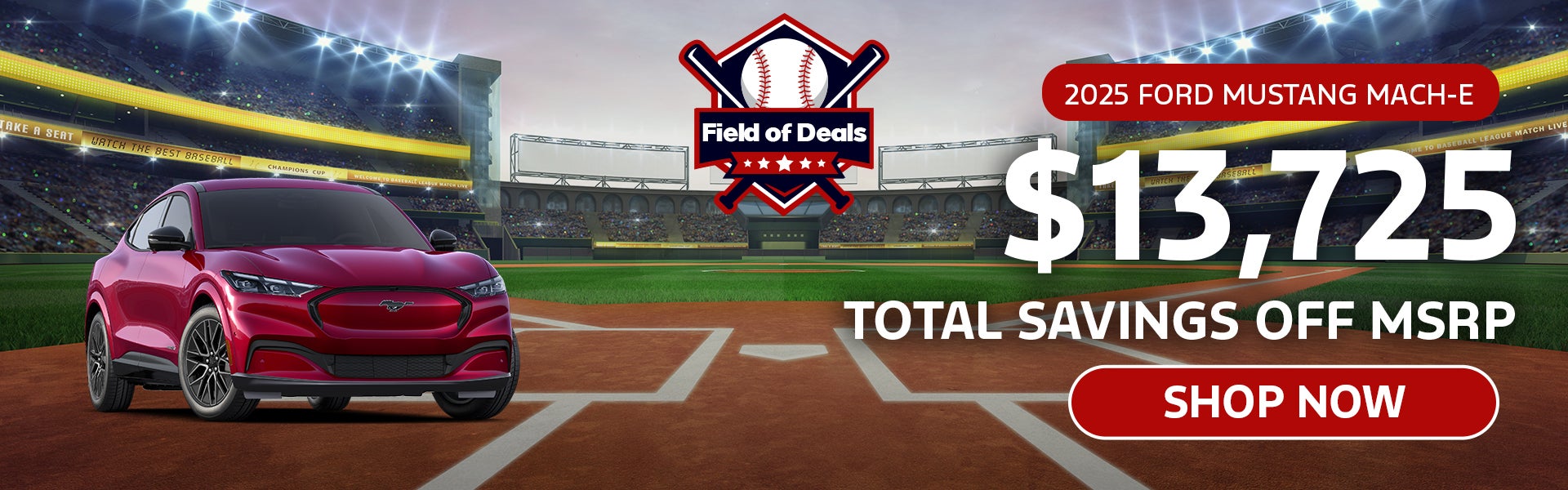 $13,725 off MSRP | 2025 Ford Mustang Mach-E