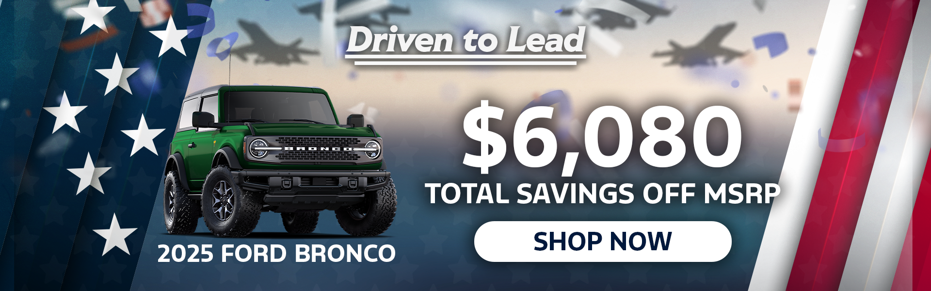 $6,080 off MSRP | 2025 Ford Bronco