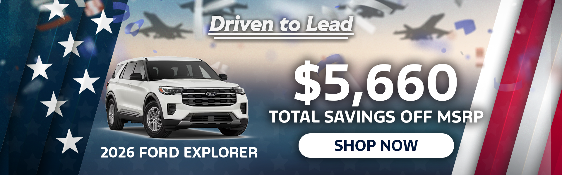 $5,660 off MSRP | 2026 Ford Explorer Active