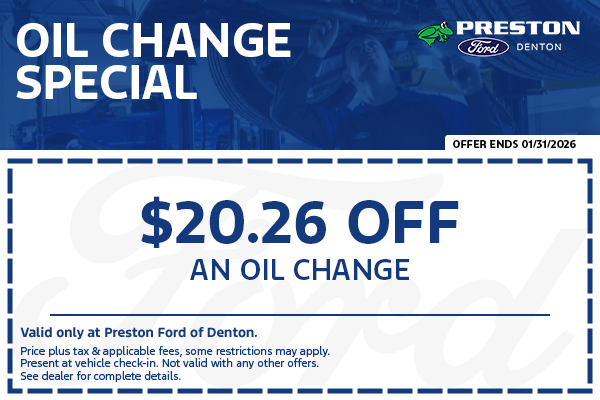 Oil Change Special
