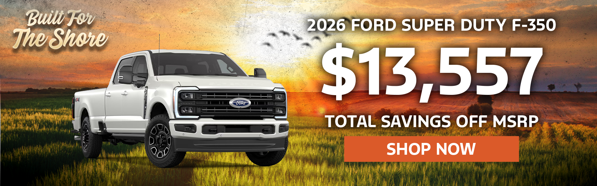 $13,557 off MSRP | 2026 Ford Super Duty F-350
