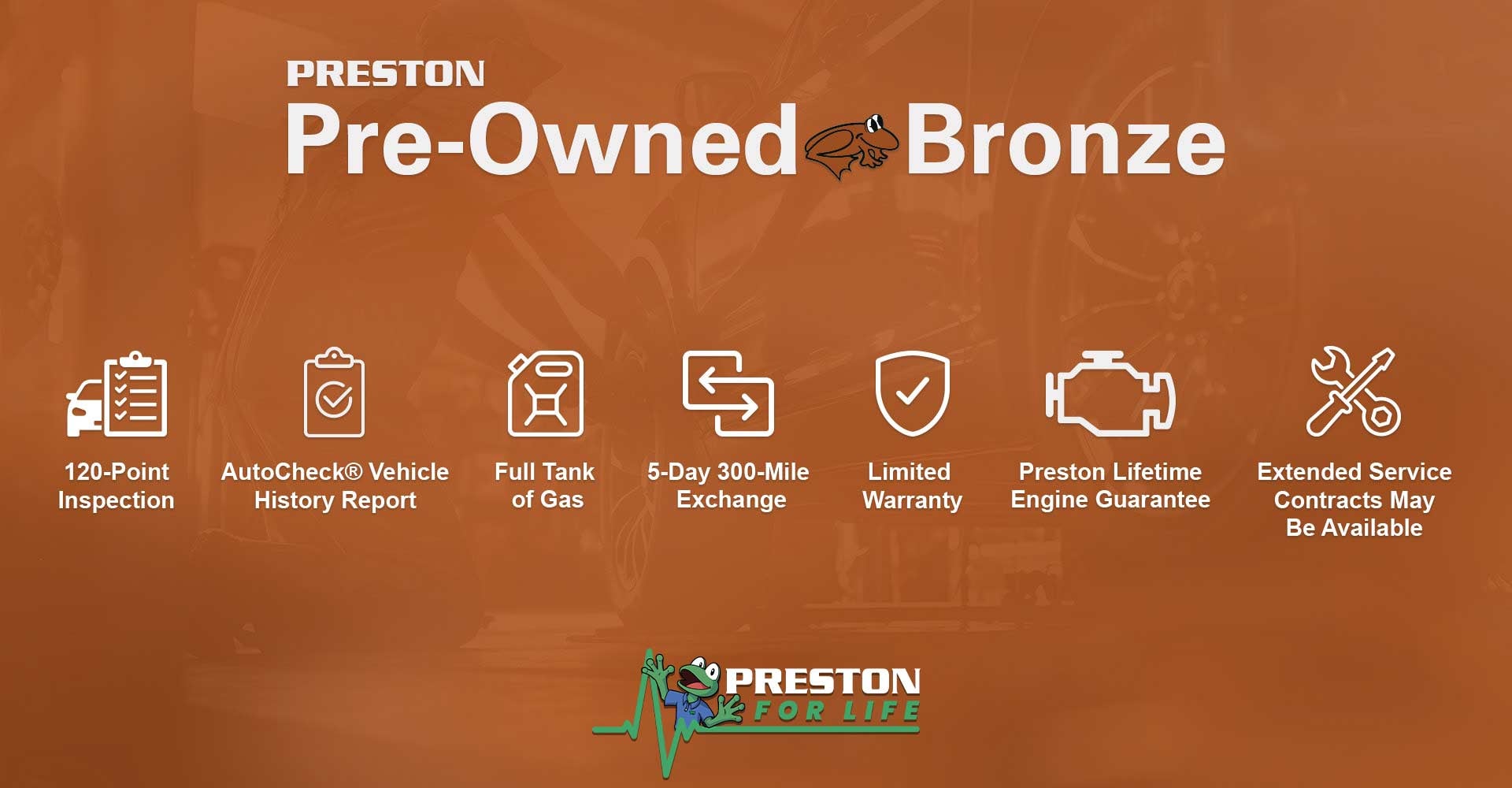 Preston Pre-Owned Bronze